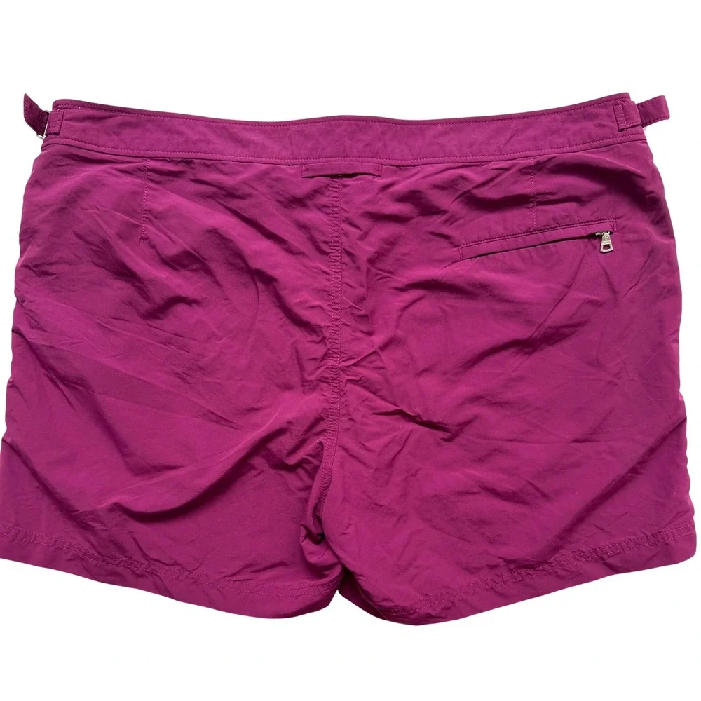 Orlebar Brown Setter Swim Shorts Mens 38 Magenta OB Classic Tailored Trunks